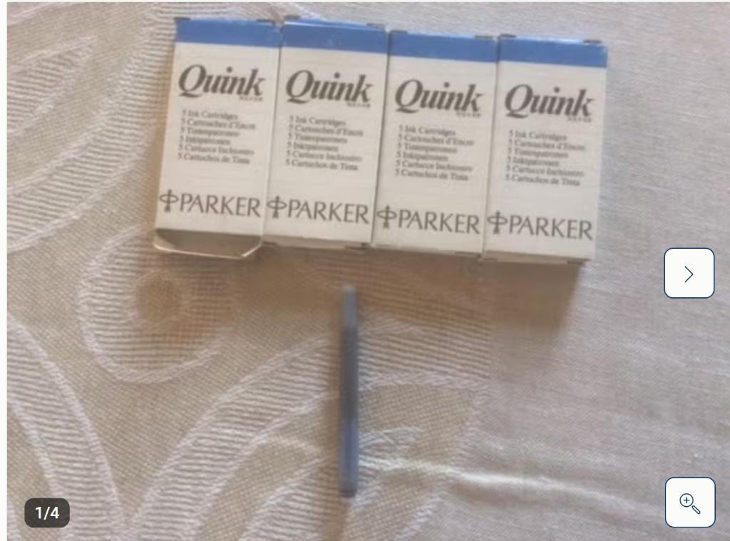 Parker pen vullingen, Verzamelen, Parker, Nieuw, Met doosje, Ophalen of Verzenden