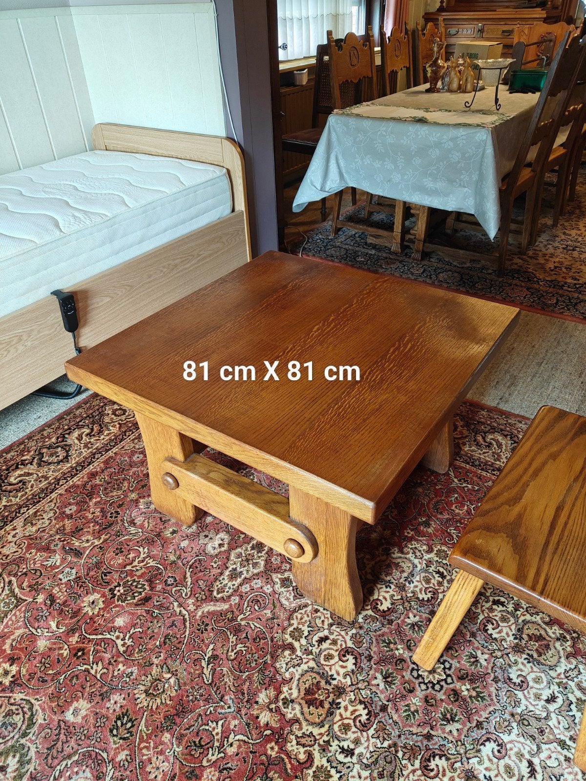 Houten salontafel