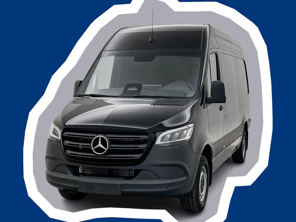 Mercedes-Benz Sprinter 317 1.9 CDI L2 Select Navigatie Trekh, Auto's, Bestelwagens en Lichte vracht, Automaat, Zwart, Mercedes-Benz