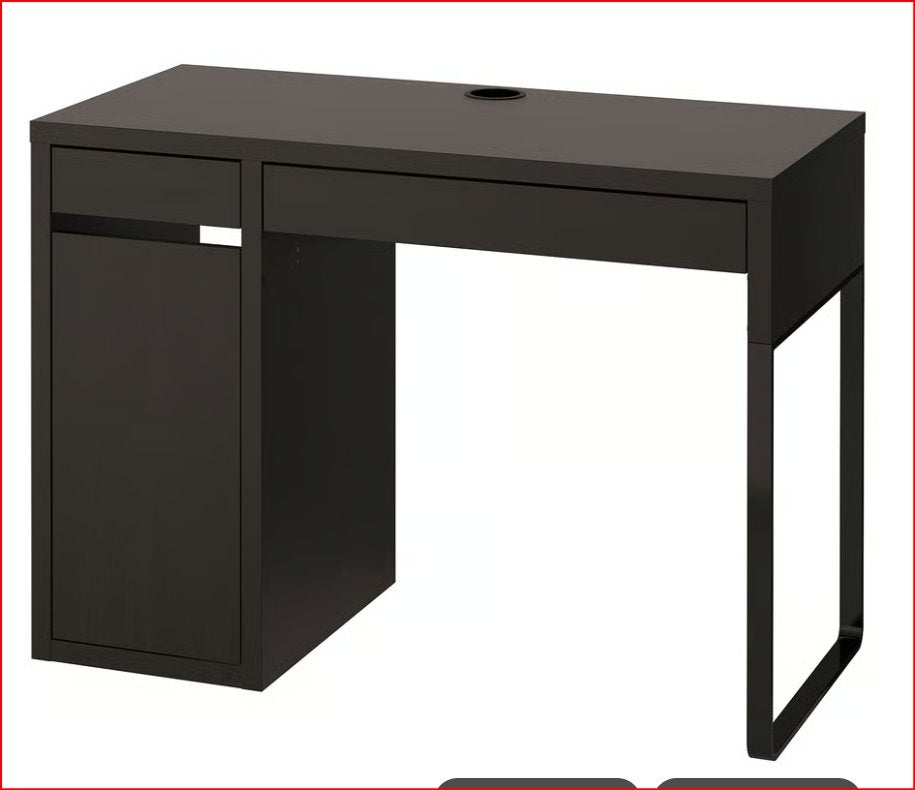 2 Bureaux (Micke Ikea 105x50), Bureau d'écolier, Enlèvement, IKEA, Utilisé