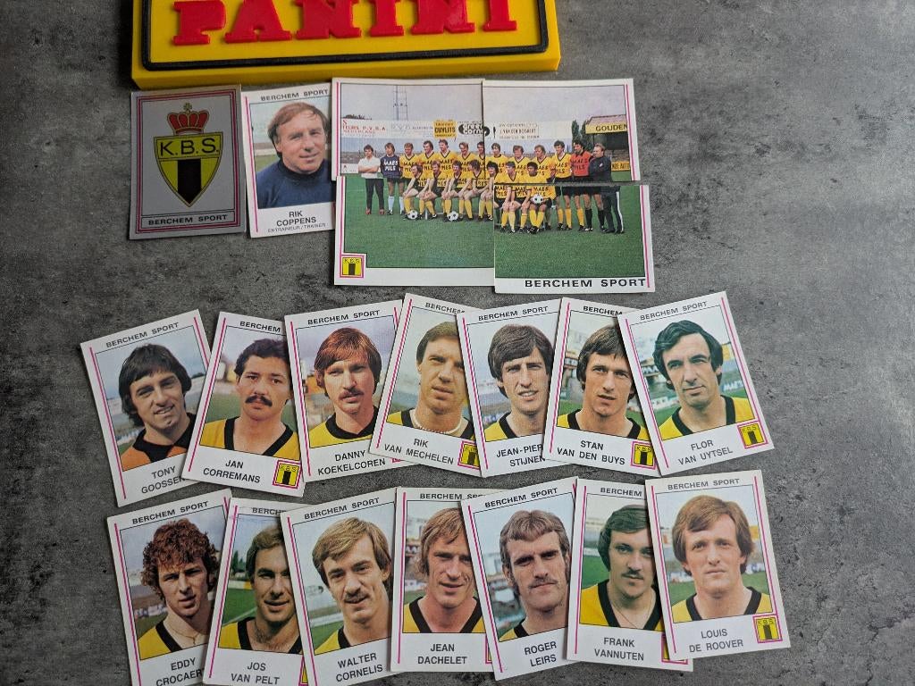 AUTOCOLLANTS PANINI FOOTBALL 80 BERCHEM SP. 20 1980, Envoi, Neuf