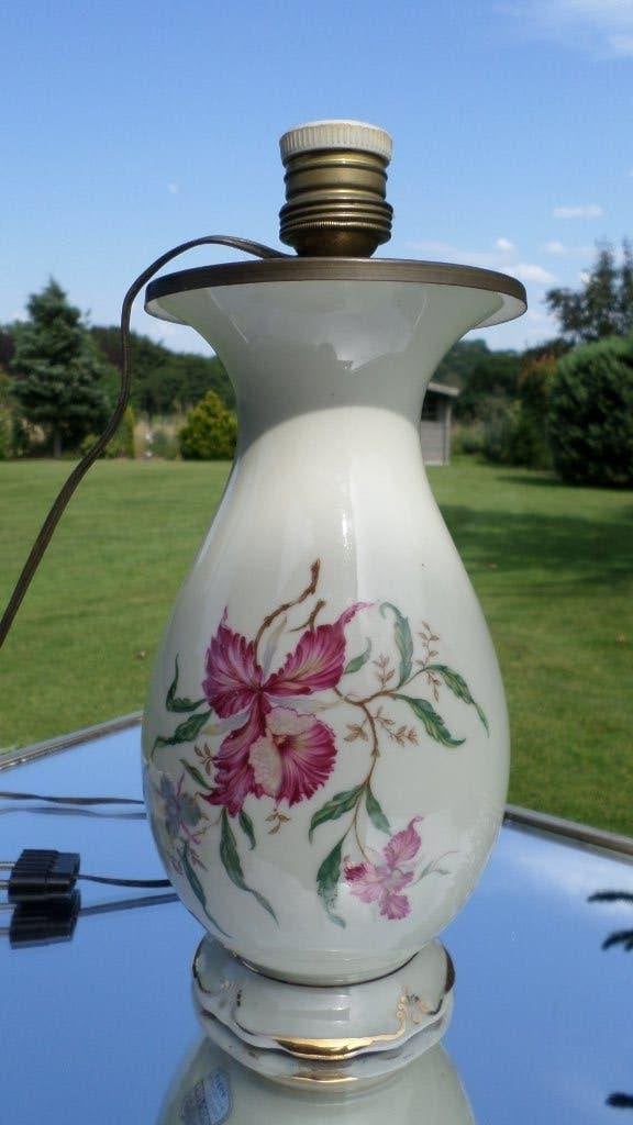 Vintage porseleinen lampvoet Bavaria, Ophalen of Verzenden
