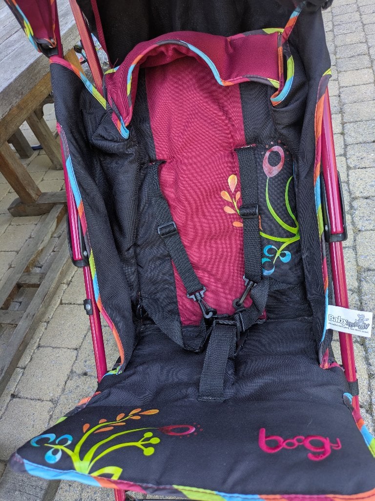 Buggy Boogy Flower Babymoov 041202 golfclubs, Kinderen en Baby's, Buggy's, Ophalen, Zo goed als nieuw, Overige merken, Regenhoes