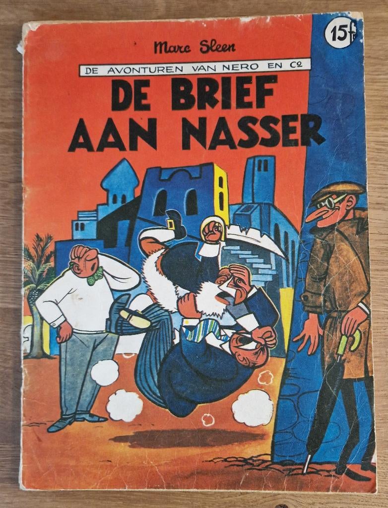Nero - De brief aan Nasser -46-1e dr-1963 Strip, Boeken, Eén stripboek, Gelezen