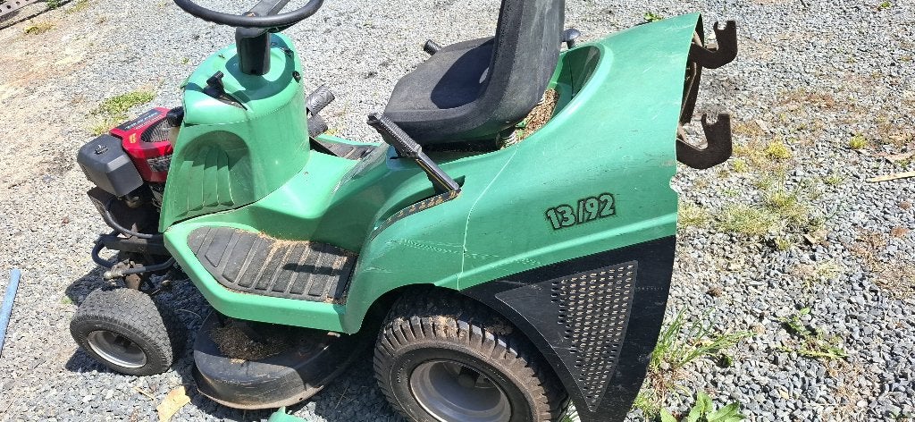 Tracteur tondeuse, Enlèvement
