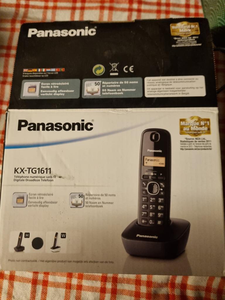 Panasonic KX-TG1611, Ophalen