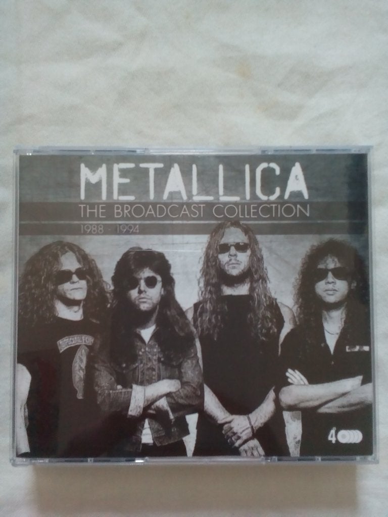 Metallica - The Broadcast Collection 4-cd, Thrash metal, Ophalen of Verzenden, Zo goed als nieuw, Live-album