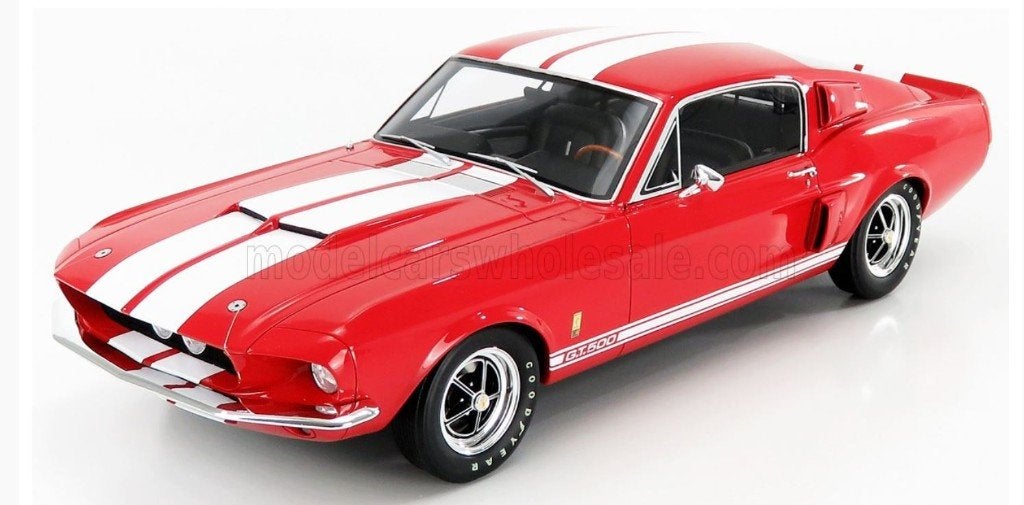1:12 Ford Mustang Shelby GT500 1967rood 1/12 G056 OttoMobile, Ophalen of Verzenden, Zo goed als nieuw, 1:9 t/m 1:12, Auto