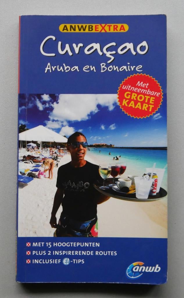 ANWB reisgids - Curacao, Livres, Guides touristiques, Comme neuf, Vendu en Flandre, pas en Wallonnie, Enlèvement ou Envoi
