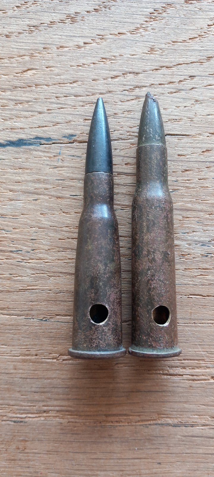 Franse en Deense lege, doorboorde Huls WO2, Collections, Objets militaires | Seconde Guerre mondiale, Enlèvement ou Envoi, Armée de terre