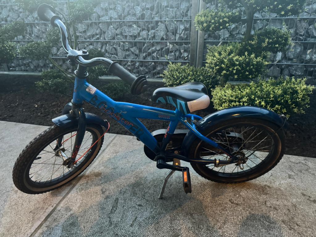 Te koop leuke jongens kinderfiets., Enlèvement, Utilisé, 16 à 20 pouces