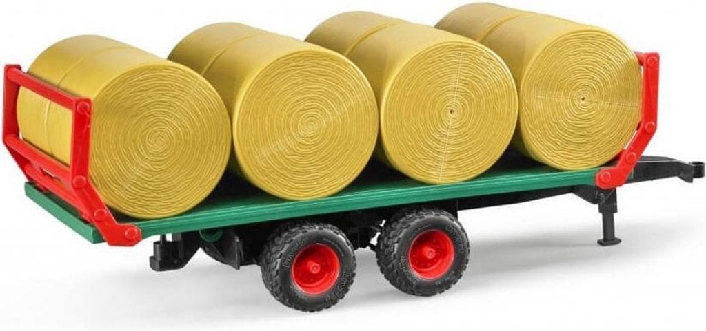 bruder kar met 8 strobalen, Enlèvement ou Envoi, Neuf