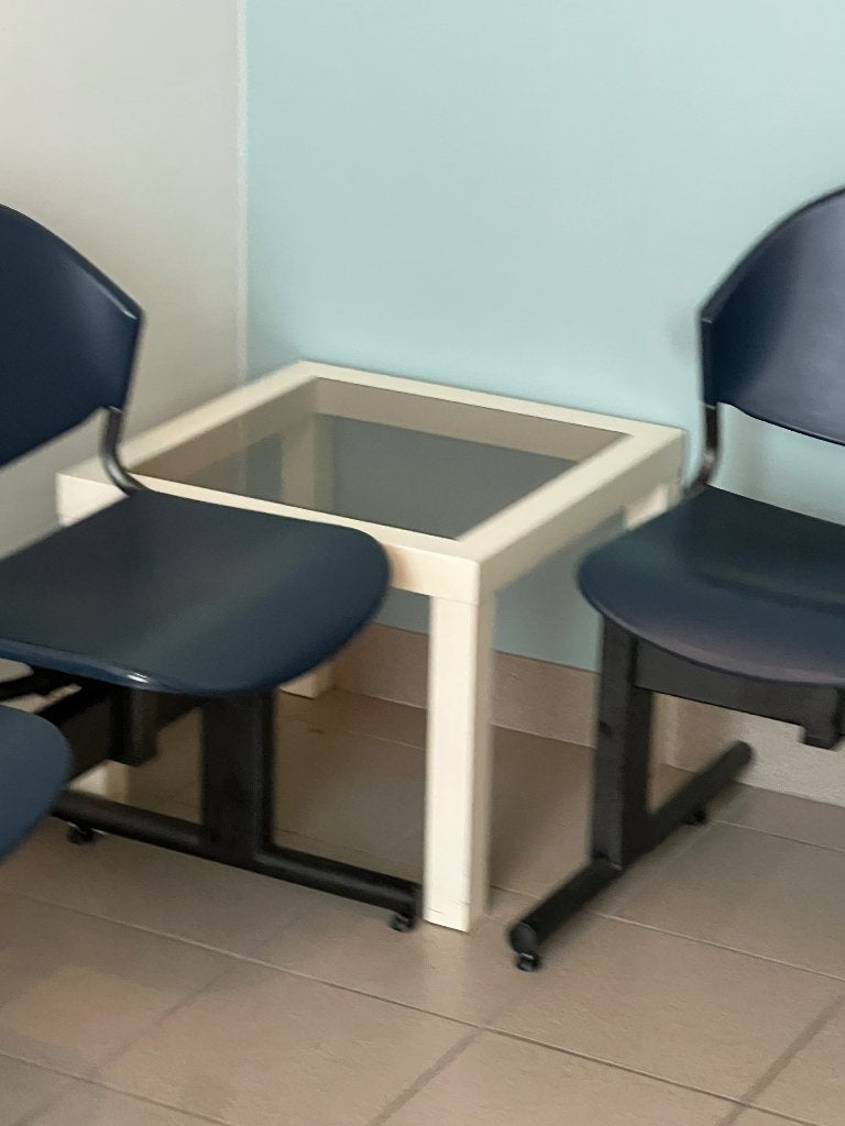 Wachtzaal stoelen, Maison & Meubles, Chaises, Comme neuf, Synthétique, Enlèvement, Cinq, Six Chaises ou plus