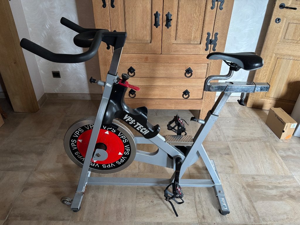 Professionele spinning fiets, Ophalen, Gebruikt