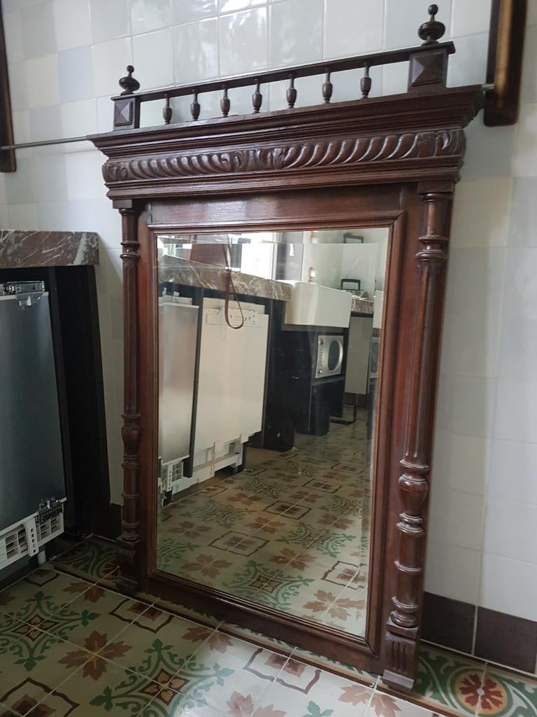 Mooie spiegel, Enlèvement