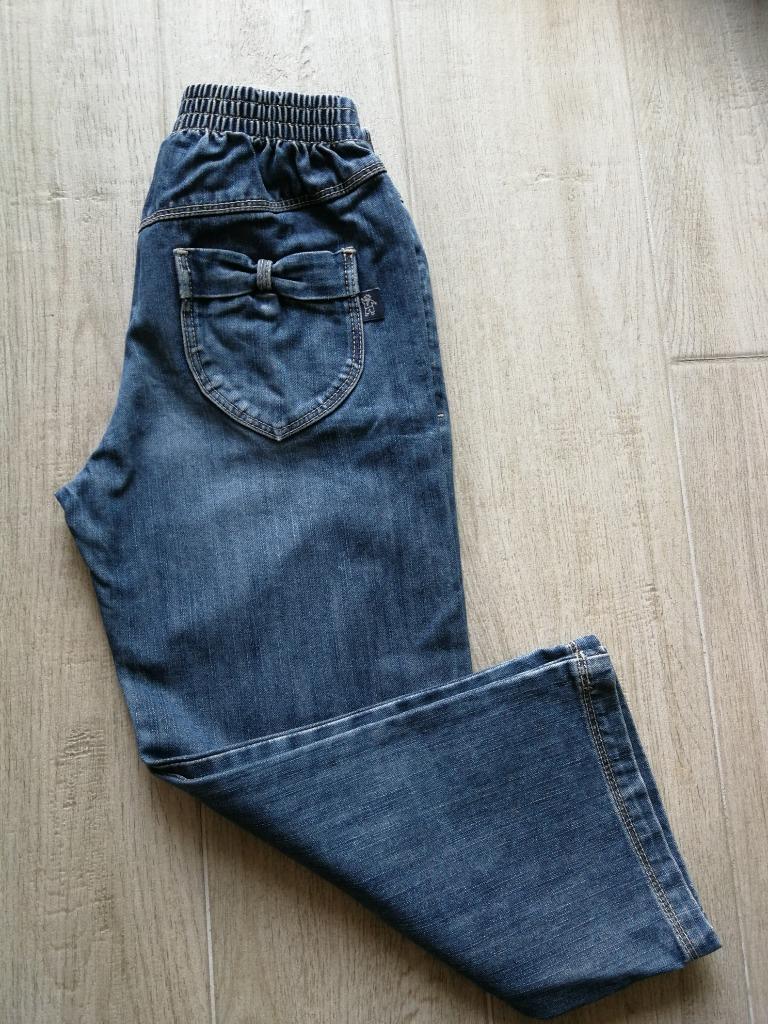 Capri jeansbroek - Filou & Friends - maat 128, Kinderen en Baby's, Kinderkleding | Maat 128, Broek, Meisje, Filou & Friends, Ophalen of Verzenden