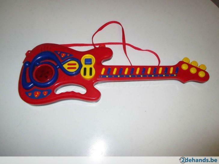 speelgoed gitaar, Ophalen of Verzenden, Gebruikt