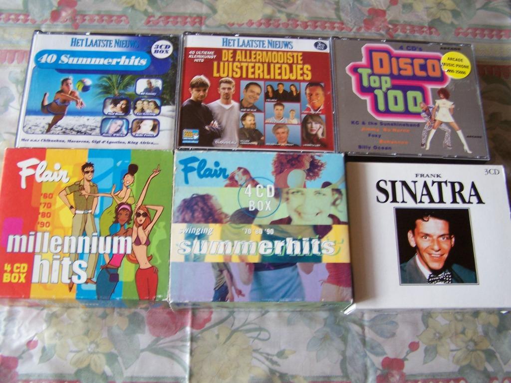 Cd box met 3 of 4 of 5 cds, Enlèvement ou Envoi, Utilisé, Dance