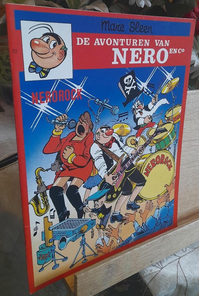 Nero nr 112 ’nero rock  1ste druk, Boeken, Verzenden, Marc Sleen, Eén stripboek, Zo goed als nieuw