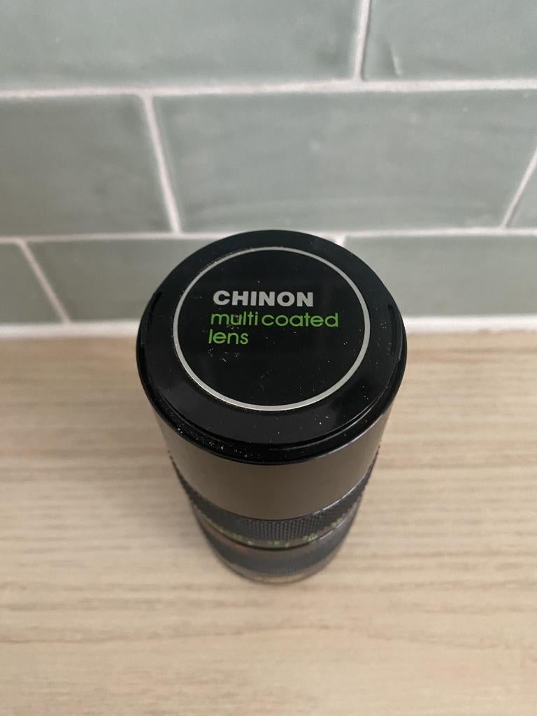 Téléobjectif Chinon 85 - 210 mm - M42 - vintage, TV, Hi-fi & Vidéo, Enlèvement, Comme neuf, Téléobjectif, Zoom