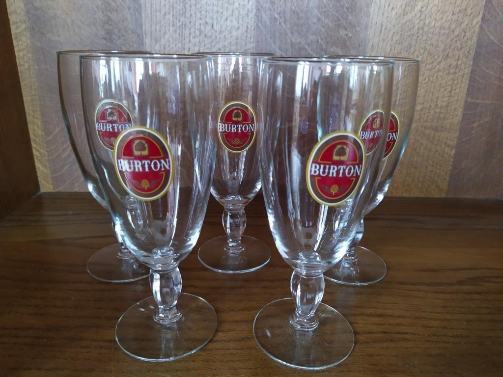 5 „Burton” bierglazen, Verzamelen, Ophalen