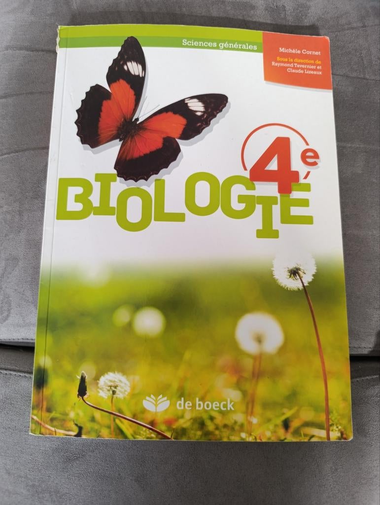 Livre biologie 4eme, Enlèvement, Utilisé