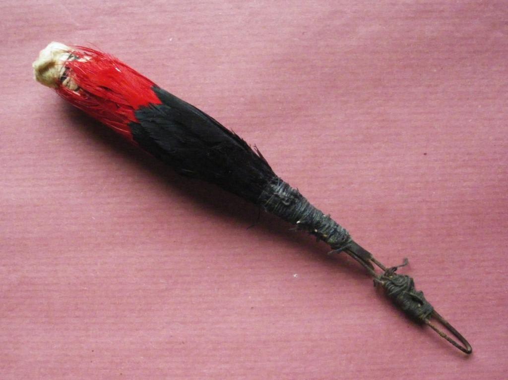Plumet belge de talpack de troupe artillerie, Collections, Envoi, Armée de terre, Autres types