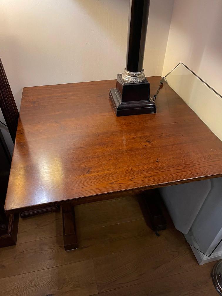 Kleine eettafel massief eiken bijzettafel opklapbaar Flamant, Enlèvement, Neuf