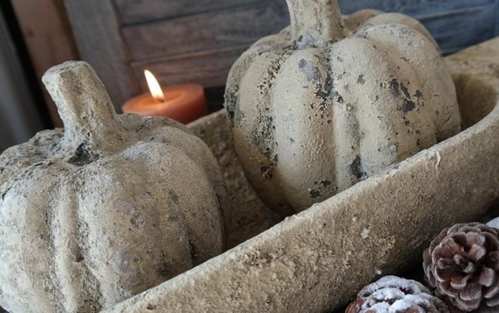 POMPOENEN SET/2~Earth aardewerk~landelijk, Huis en Inrichting, Woonaccessoires | Overige, Ophalen of Verzenden, Nieuw