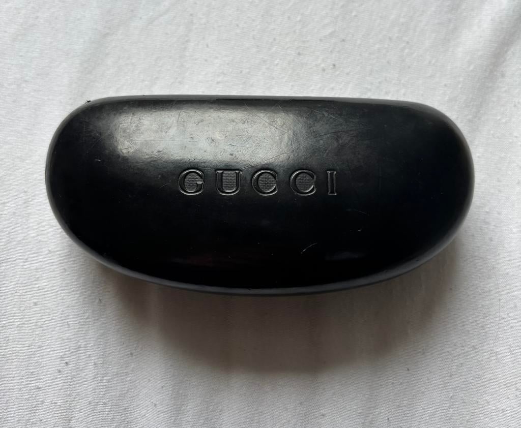 Gucci - Dark Gray Rimless Futuristic Vintage Sunglasses, Verzenden, Zo goed als nieuw
