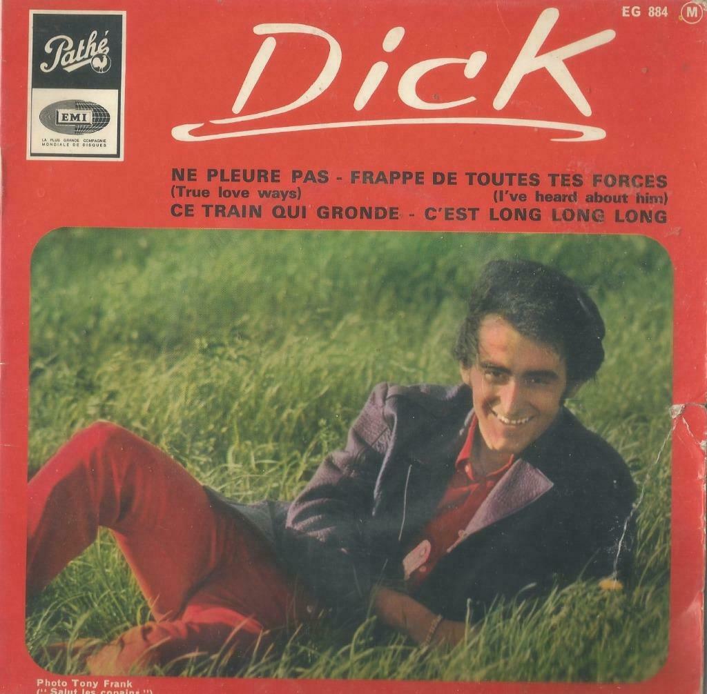 Dick Rivers – Ne pleure pas / Ce train qui gronde + 2 – EP, CD & DVD, Vinyles Singles, Utilisé, EP, Pop, 7 pouces, Enlèvement ou Envoi