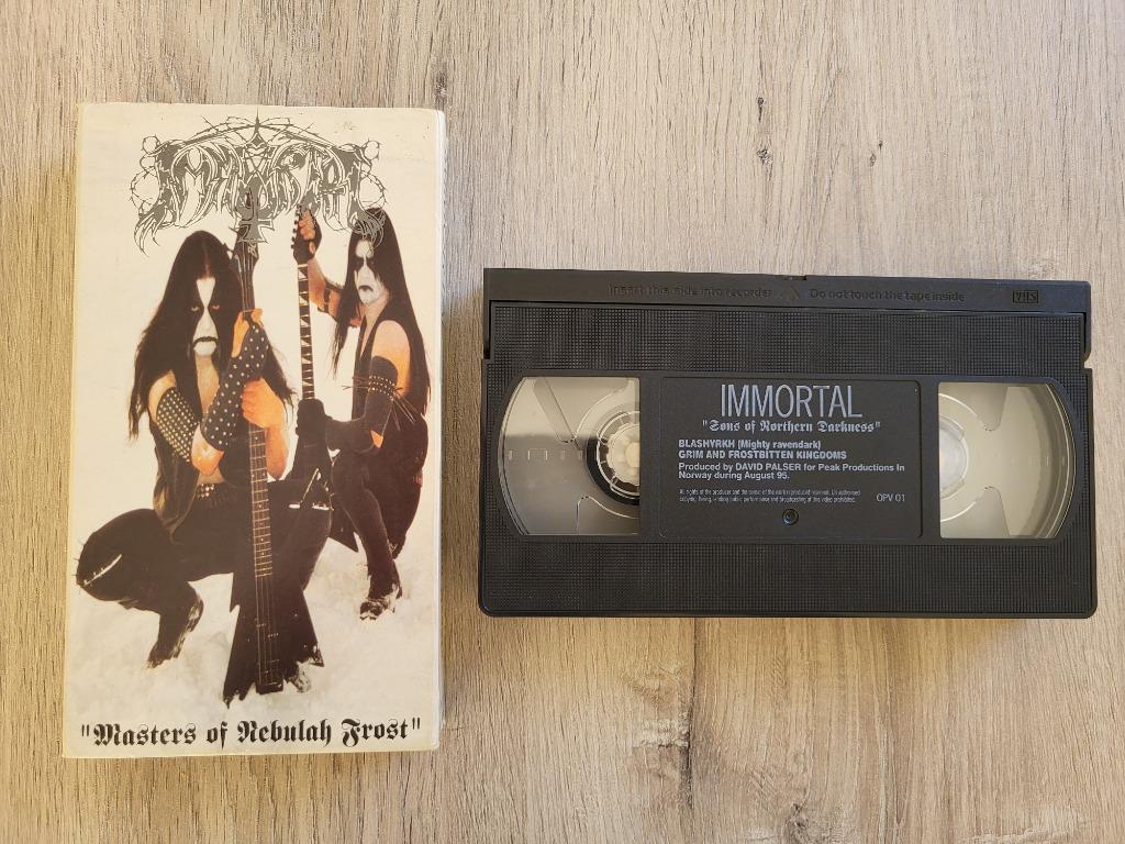 Videoband (VHS) Immortal - Masters of Nebulah frost, Verzamelen, Ophalen of Verzenden, Zo goed als nieuw