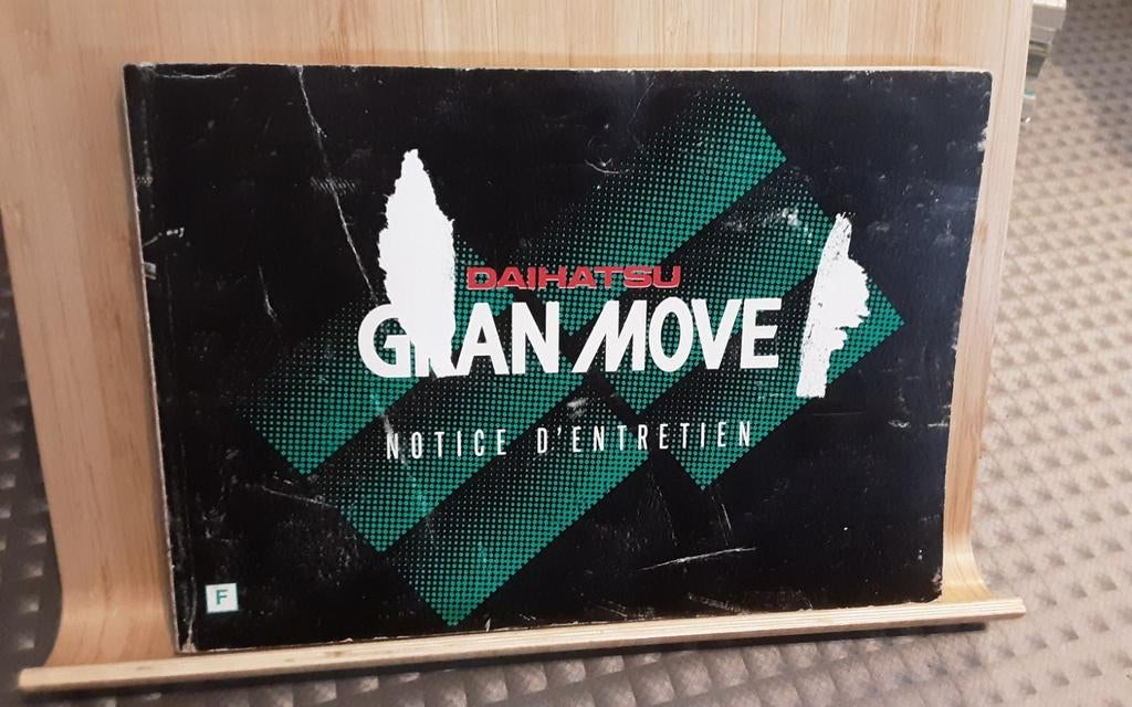 Daihatsu gran move notice d'entretien, Auto diversen, Handleidingen en Instructieboekjes, Ophalen of Verzenden