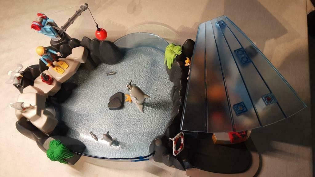 Playmobil dolfinarium 4468, Ophalen of Verzenden, Zo goed als nieuw, Complete set