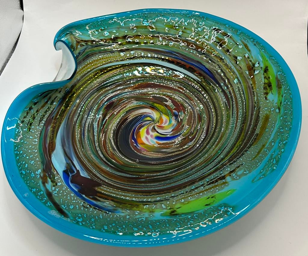Murano avem tutti frutti schaal in glas, Ophalen of Verzenden