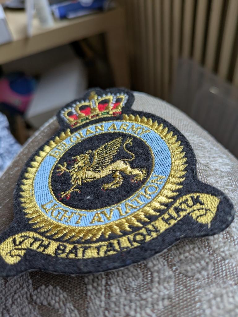 17e bataljon antitank, Verzamelen, Militaria | Algemeen, Ophalen of Verzenden, Luchtmacht, Embleem of Badge