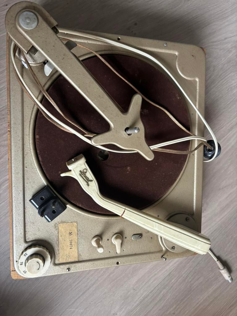 DUAL 1002 F Vintage HiFi Turntable Plattenspieler Plattenwec, Enlèvement