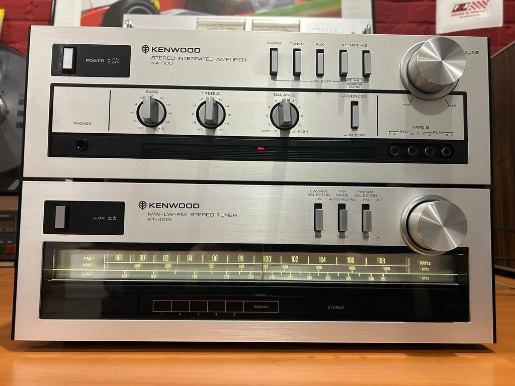 Ampli - Tuner KENWOOD vintage, TV, Hi-fi & Vidéo, Enlèvement ou Envoi, Comme neuf