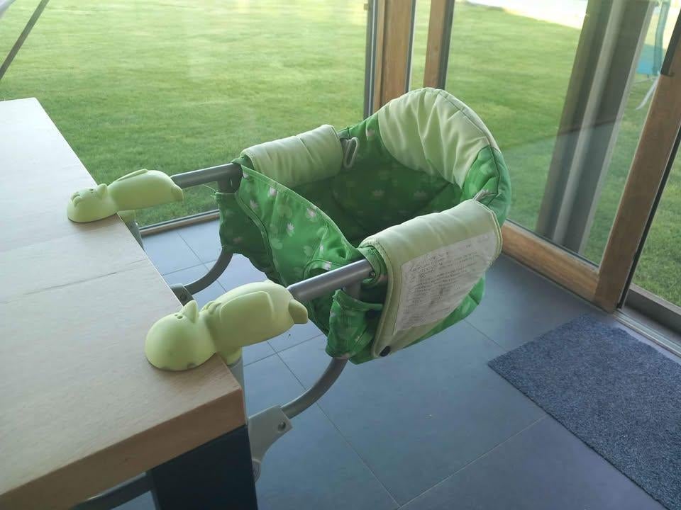 tafelhangstoel Chicco, Kinderen en Baby's, Kinderstoelen, Ophalen, Zo goed als nieuw, Hangstoel