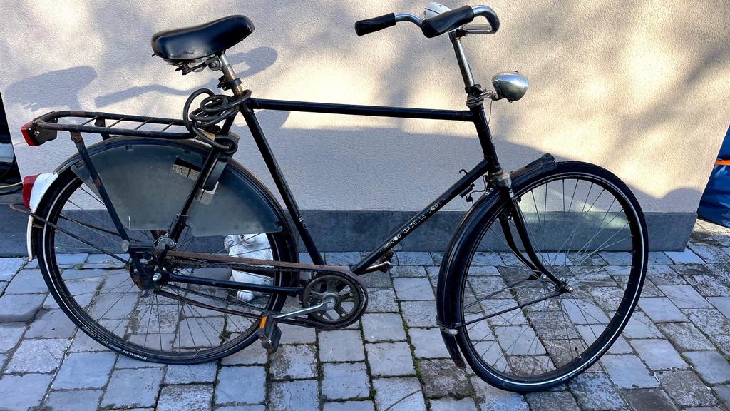 Vintage Gazelle herenfiets – klassiek model –rijdend erfgoed, Ophalen, Gebruikt, Gazelle