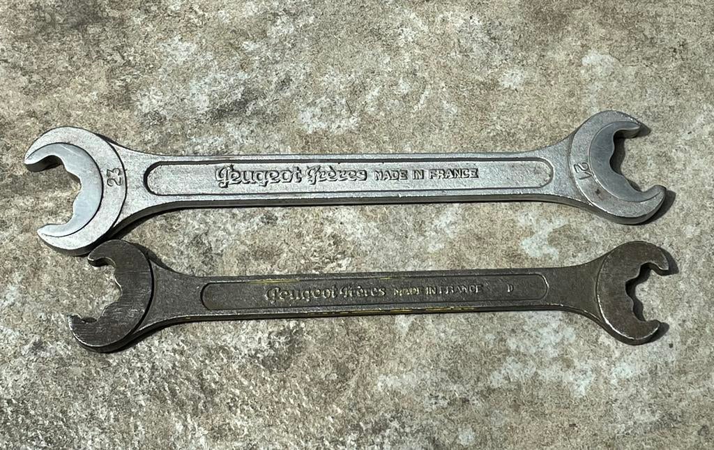 Clés plates Peugeot Frères (2X), Gebruikt