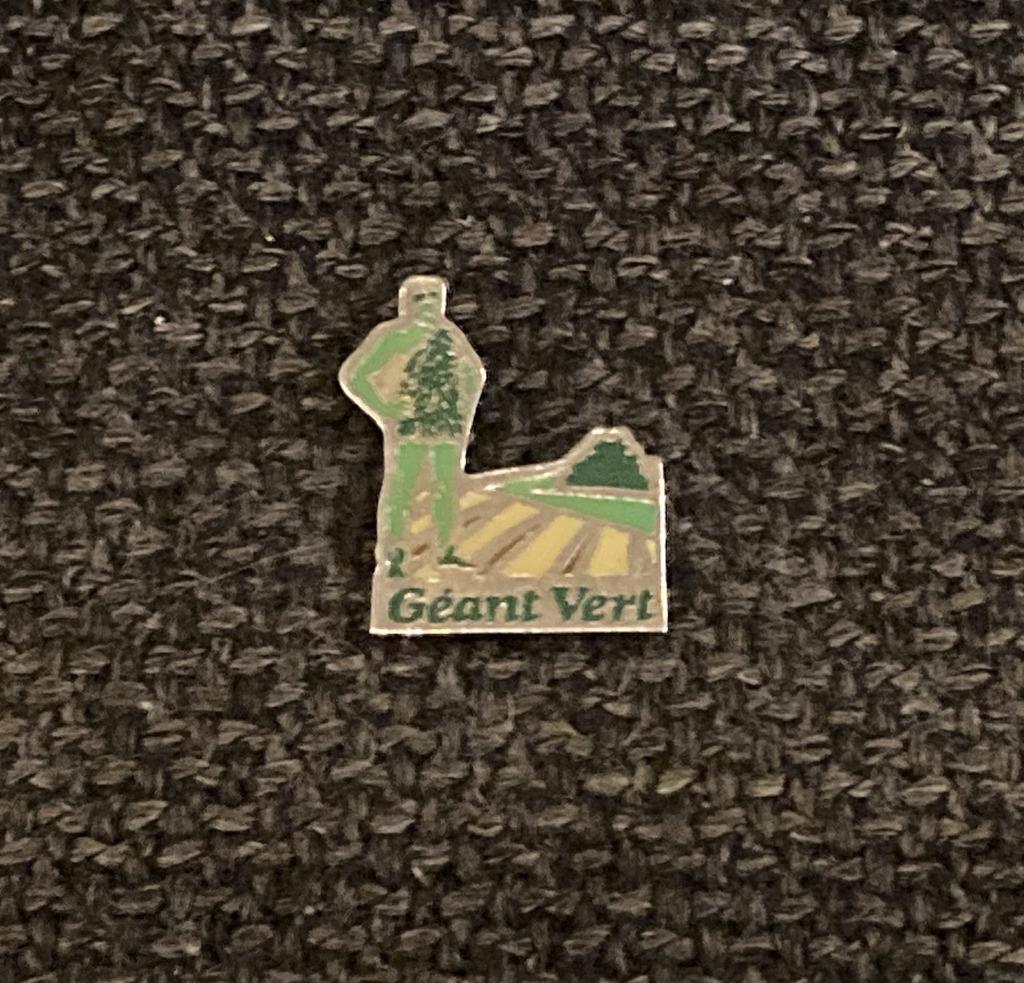 PIN - GEANT VERT - B&G FOODS, Verzenden, Gebruikt, Merk, Speldje of Pin