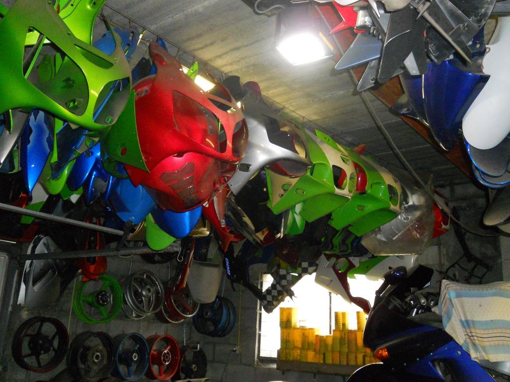 Vend tous carénages KAWASAKI tous modèles gros stock, Motoren, Ophalen, Gebruikt