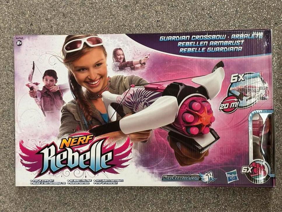 Nerf rebelle handboog, Ophalen, Gebruikt
