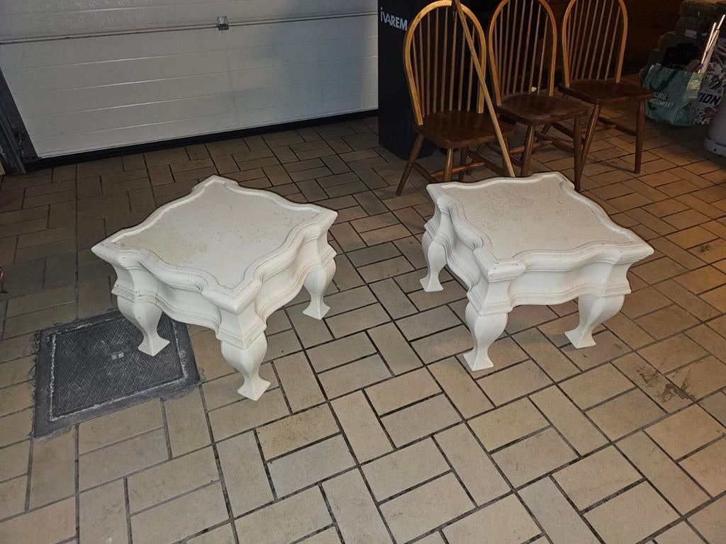2 petite tables basse en chaine, Maison & Meubles, Enlèvement ou Envoi