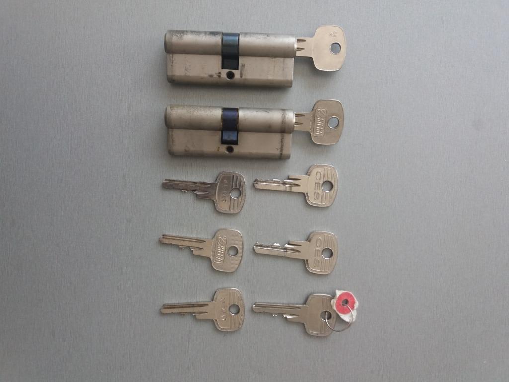 cilinderslot, Doe-het-zelf en Bouw, Ophalen of Verzenden, Gebruikt, Slot
