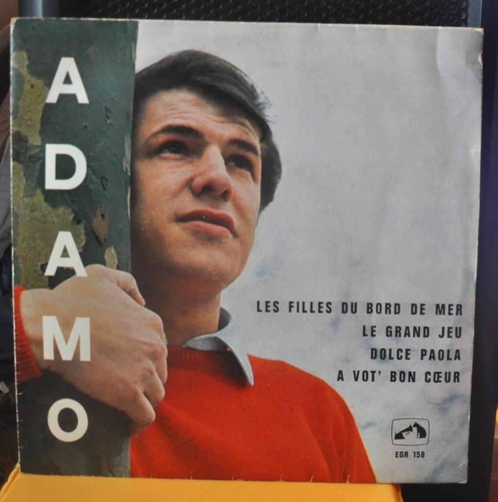 vinyl 45 tours adamo (x20308), Enlèvement ou Envoi, Utilisé