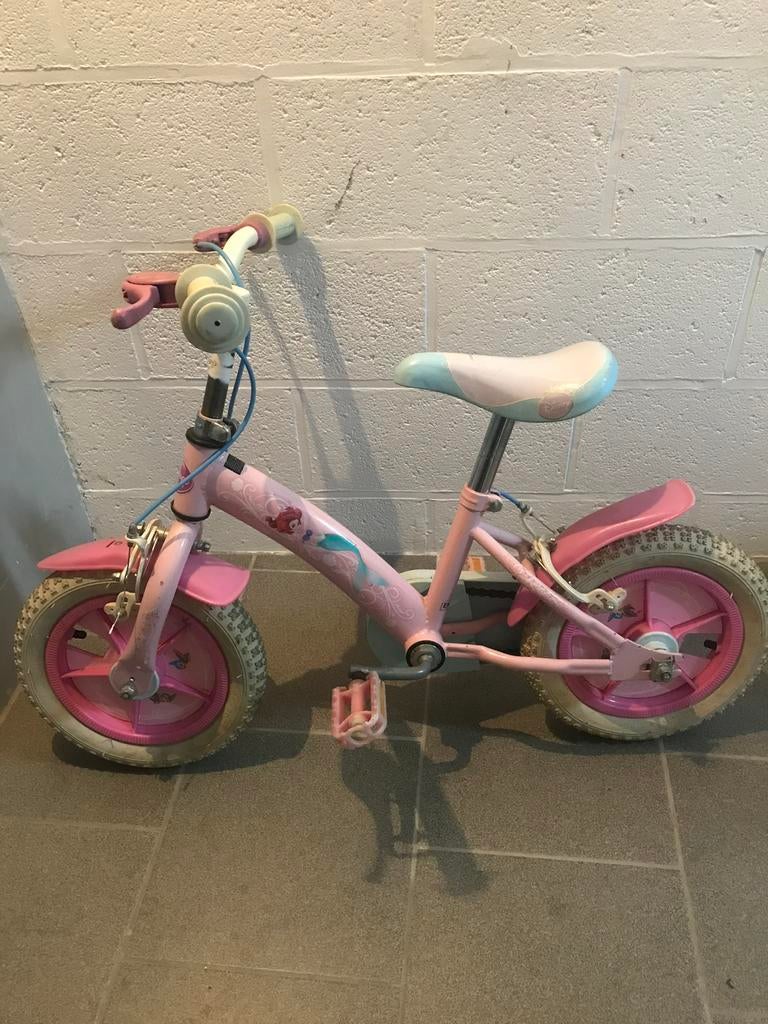 Vélo Disney petite sirène, les 2 petites roue sont fourni, Vélos & Vélomoteurs, Enlèvement ou Envoi, Comme neuf