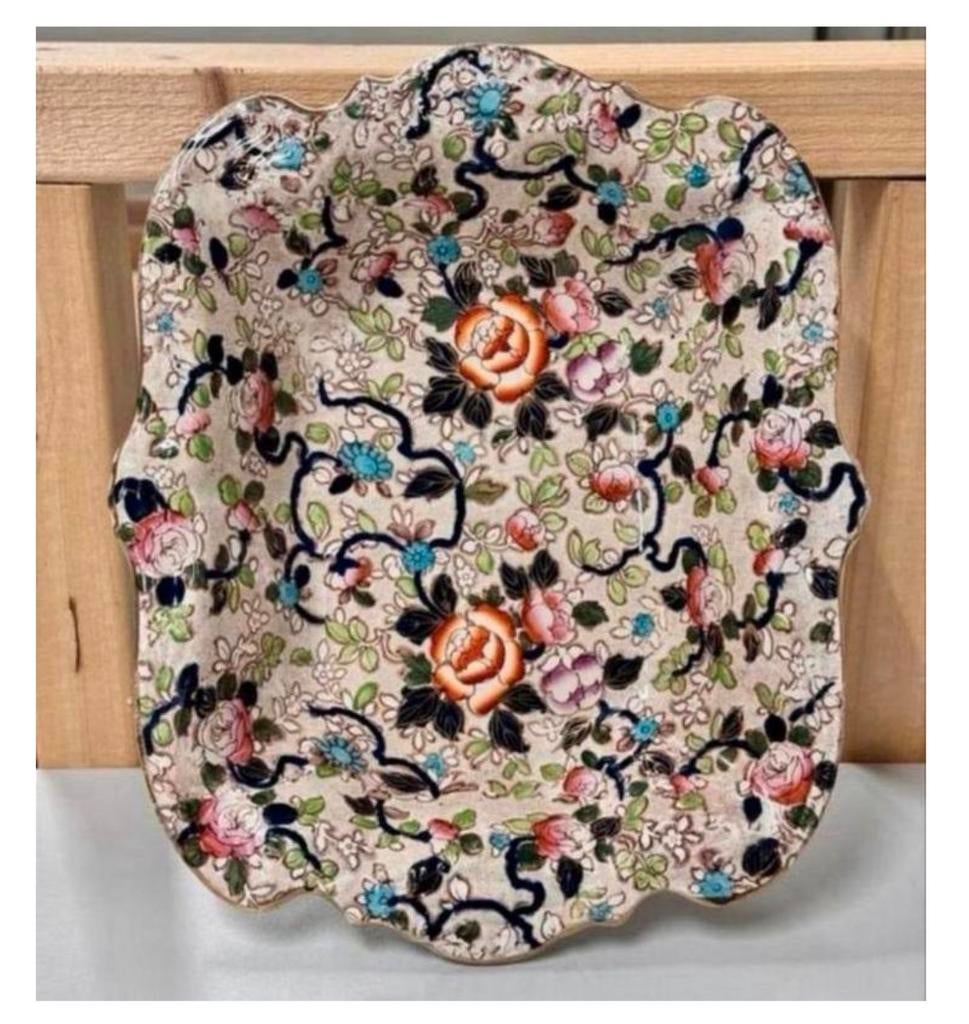 BOL STAFFORDSHIRE IMARI, époque victorienne du XIXe siècle, Antiquités & Art, Antiquités | Plateaux, Enlèvement ou Envoi