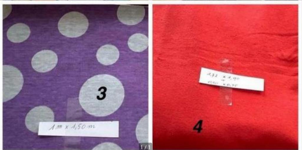 Tricot stoffen, Hobby en Vrije tijd, Naaien en Fournituren, Ophalen, Nieuw